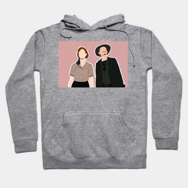 Queen's Gambit Beth and Benny Pastel Hoodie by jocela.png